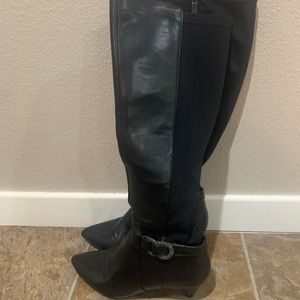 EUC Kenneth Cole Reaction Dressy Knee High Boots